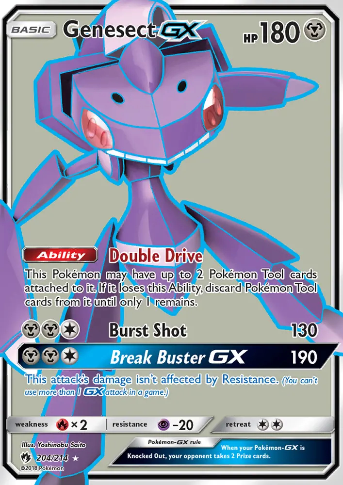 Image of the card Genesect GX