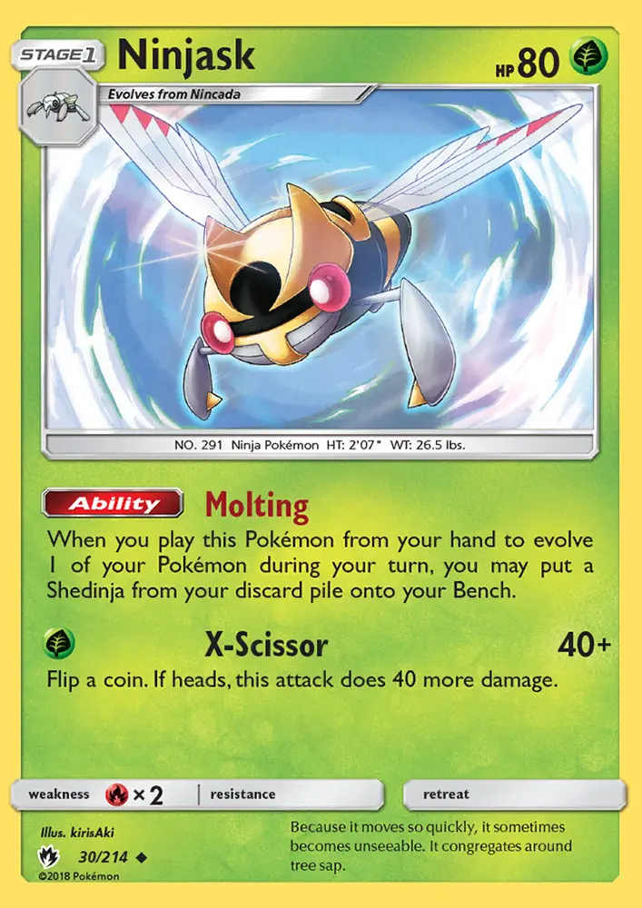Image of the card Ninjask