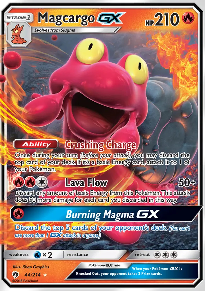 Image of the card Magcargo GX