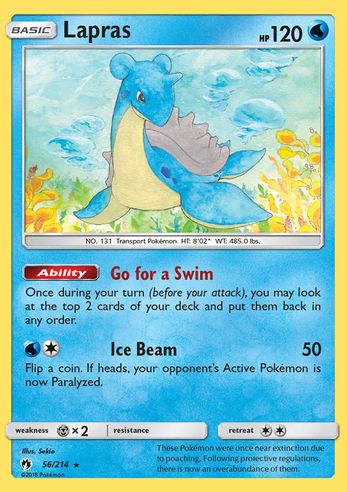 Image of the card Lapras