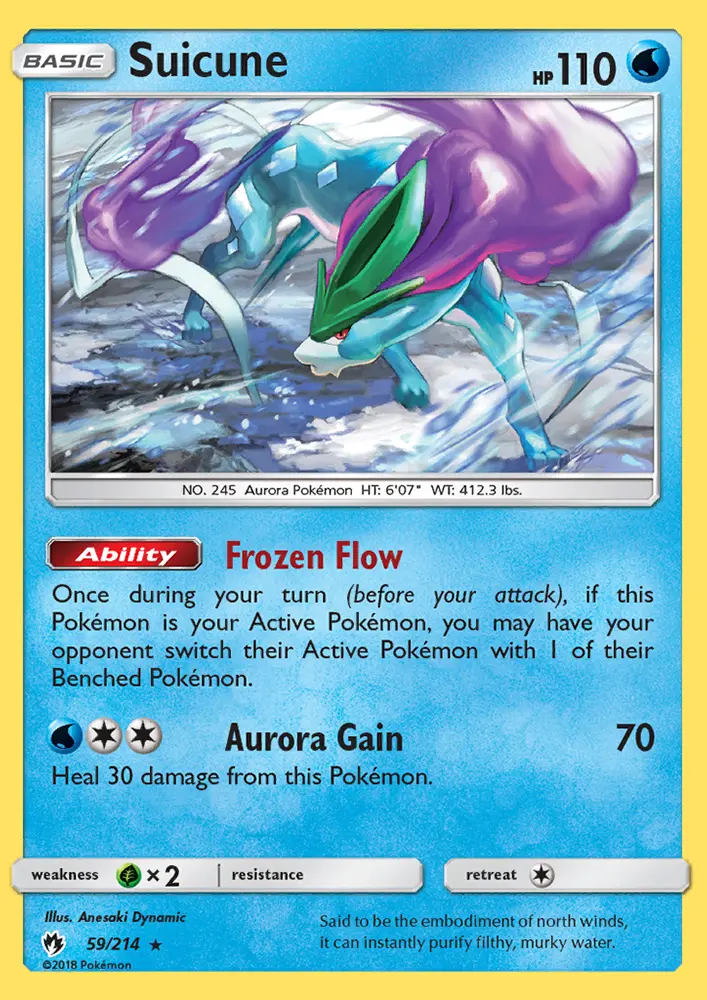Image of the card Suicune