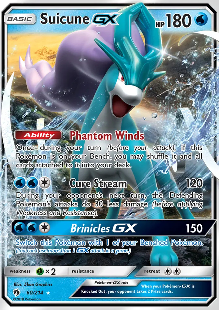 Image of the card Suicune GX