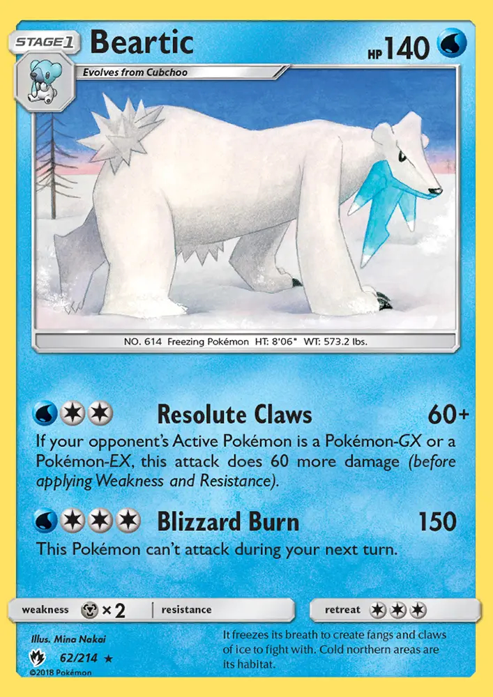 Image of the card Beartic