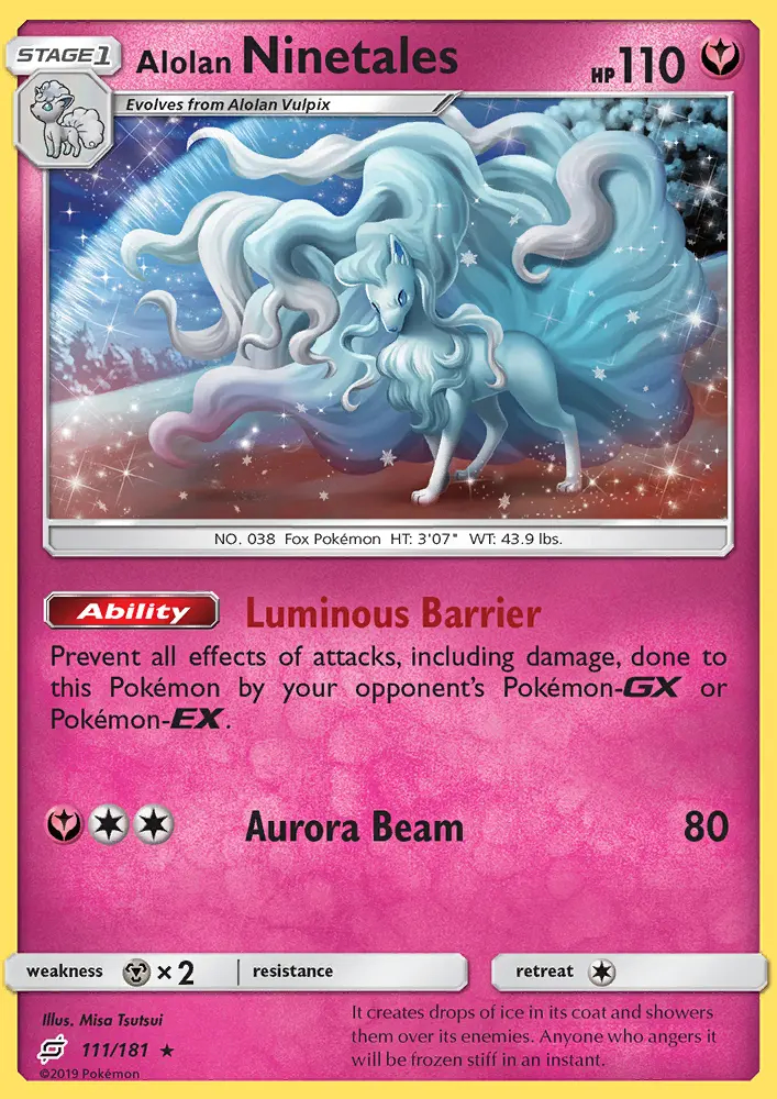 Image of the card Alolan Ninetales