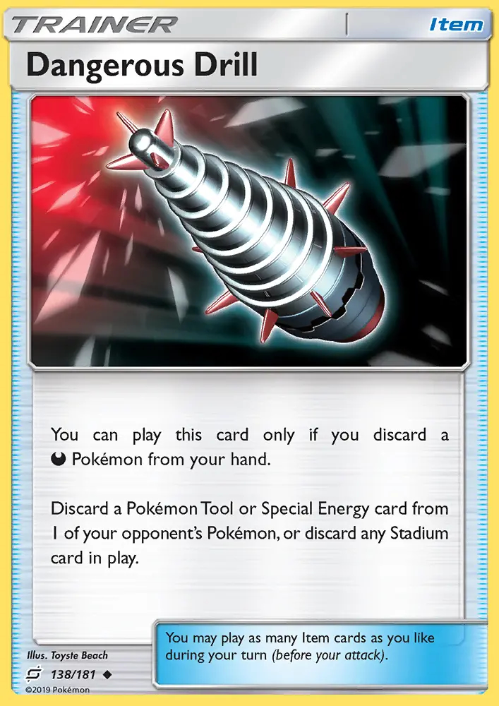 Image of the card Dangerous Drill