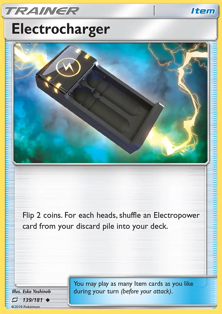 Image of the card Electrocharger