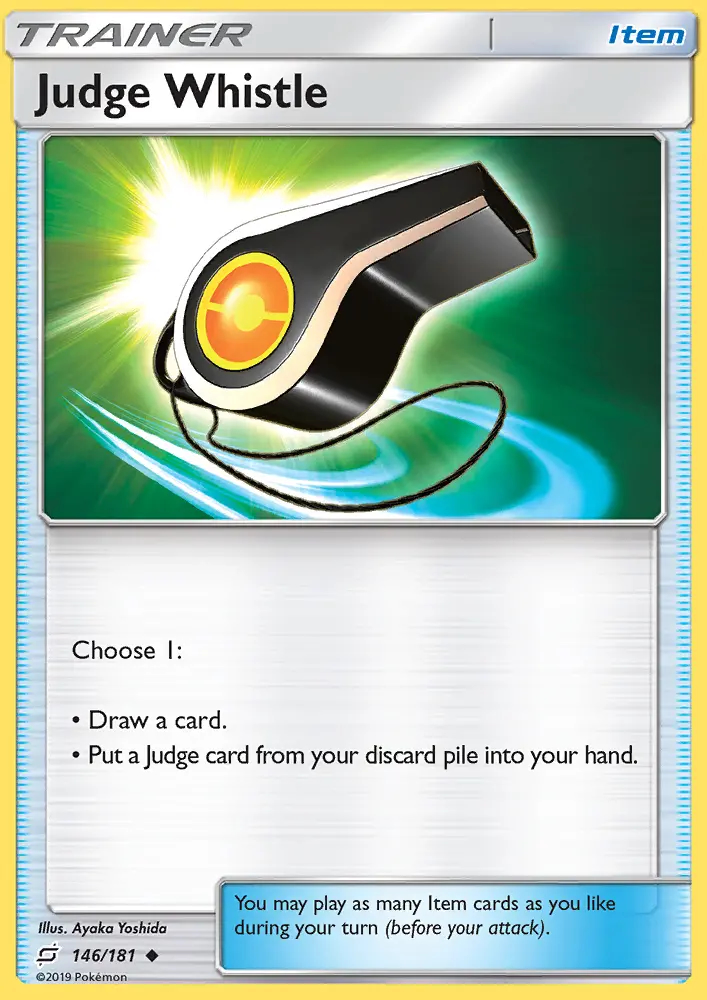 Image of the card Judge Whistle