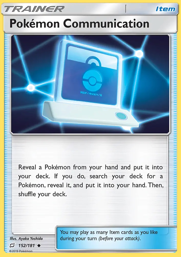 Image of the card Pokémon Communication