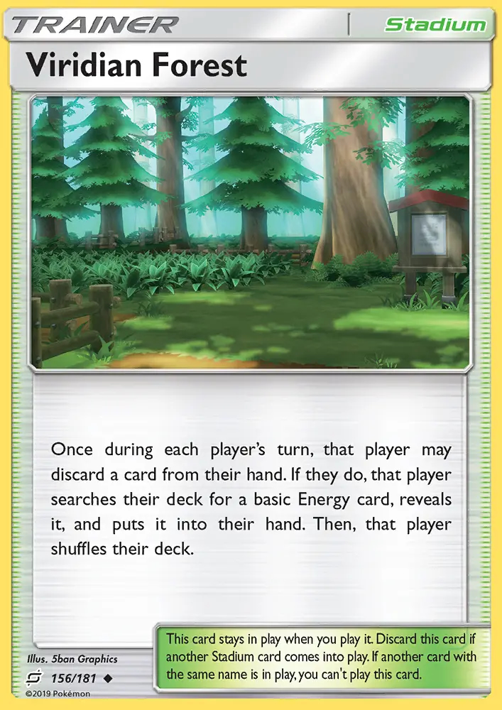 Image of the card Viridian Forest