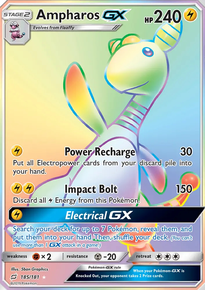 Image of the card Ampharos GX