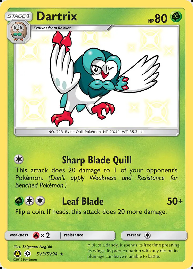 Image of the card Dartrix