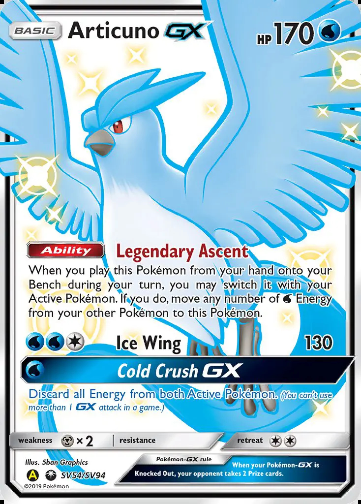 Image of the card Articuno-GX