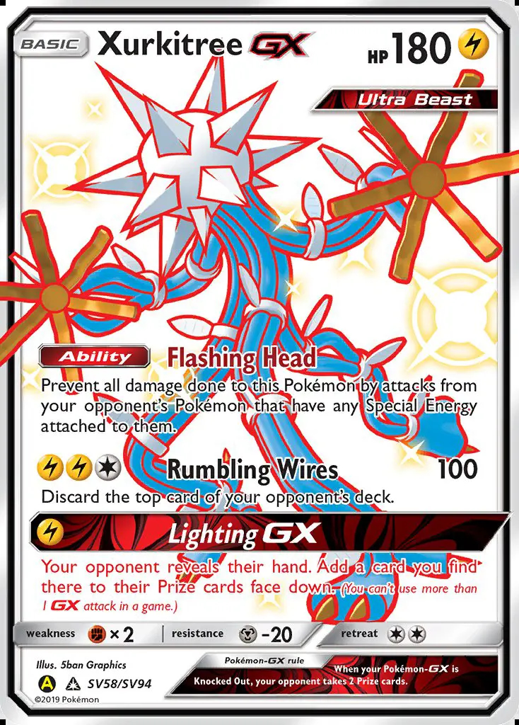 Image of the card Xurkitree-GX