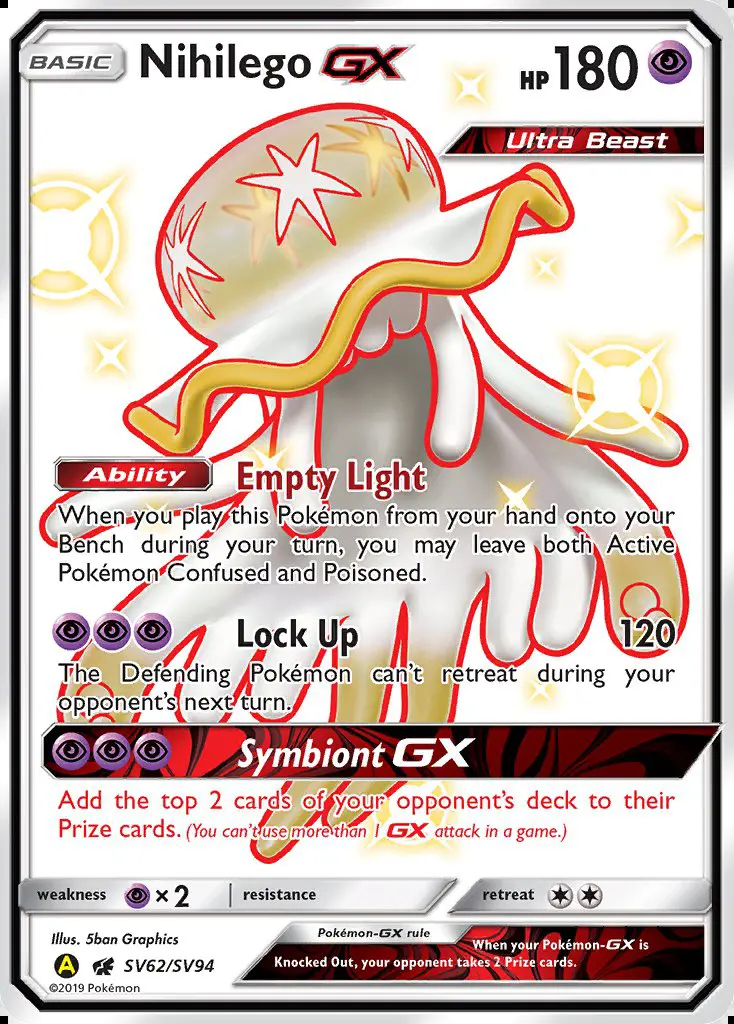 Image of the card Nihilego-GX