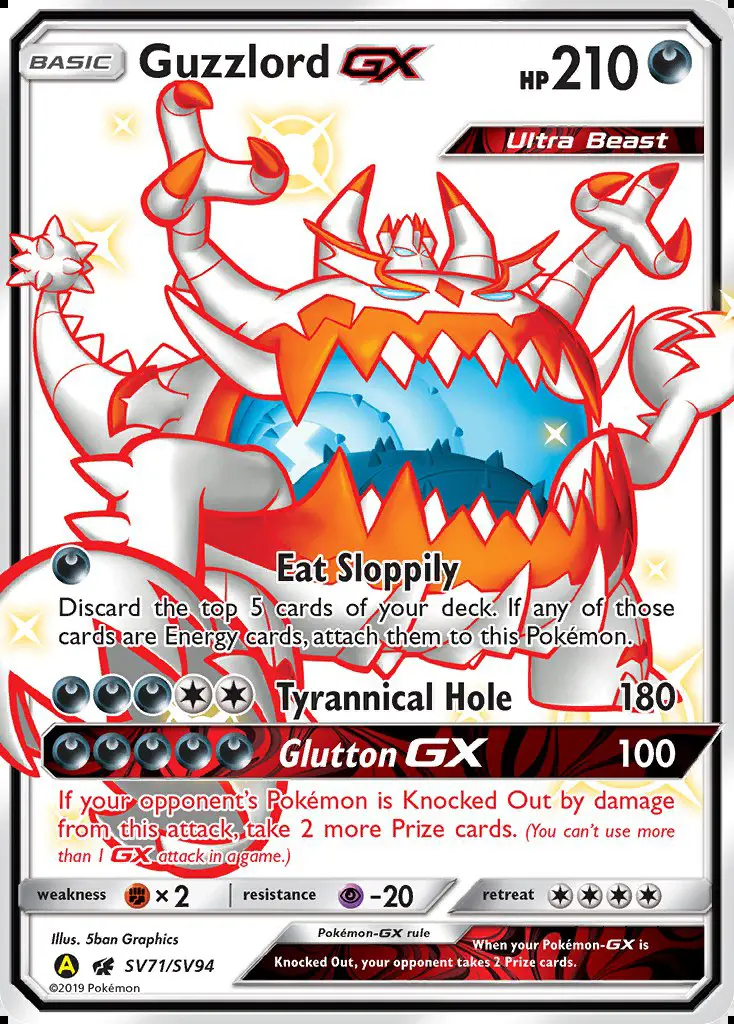 Image of the card Guzzlord-GX