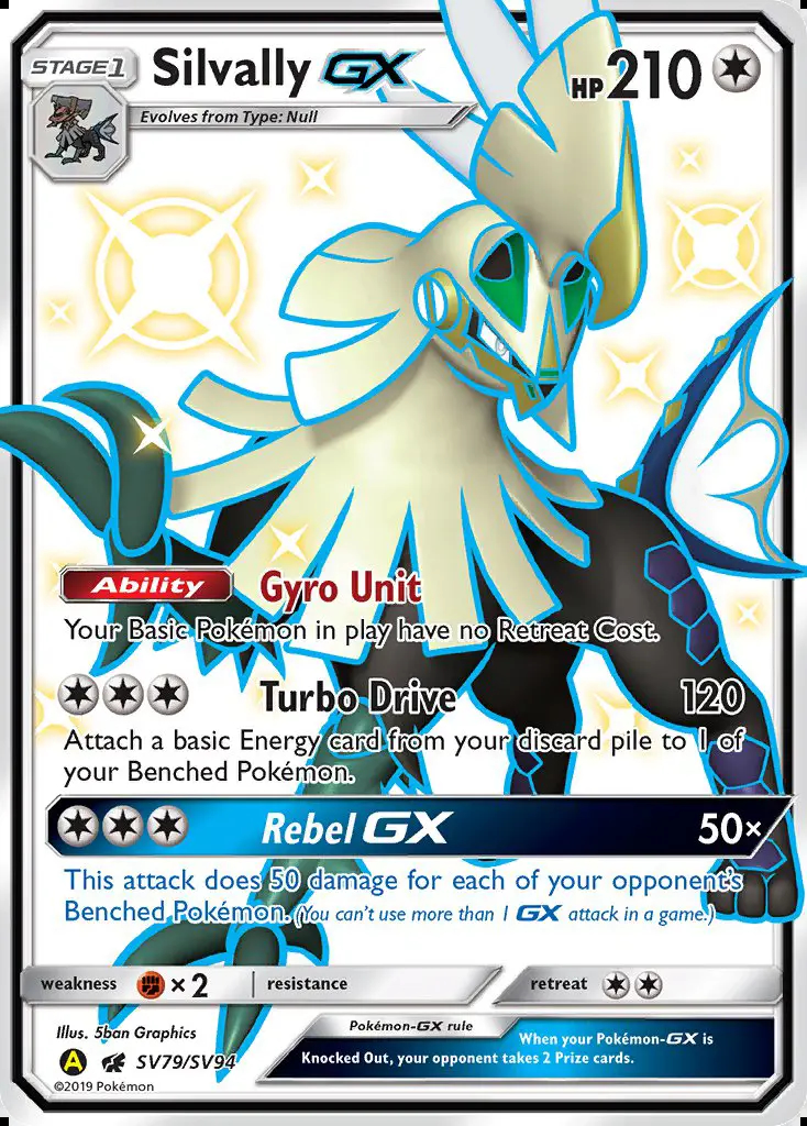 Image of the card Silvally-GX