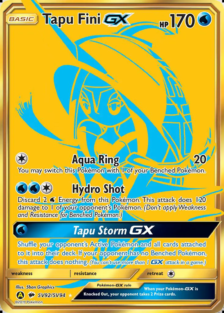 Image of the card Tapu Fini-GX