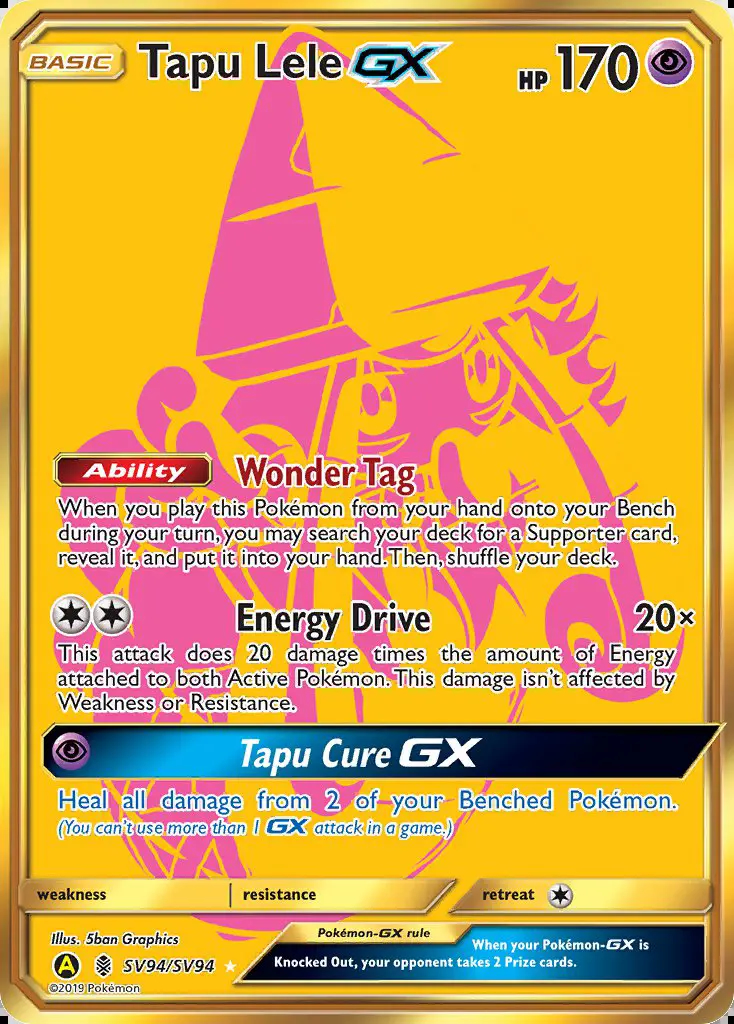 Image of the card Tapu Lele-GX