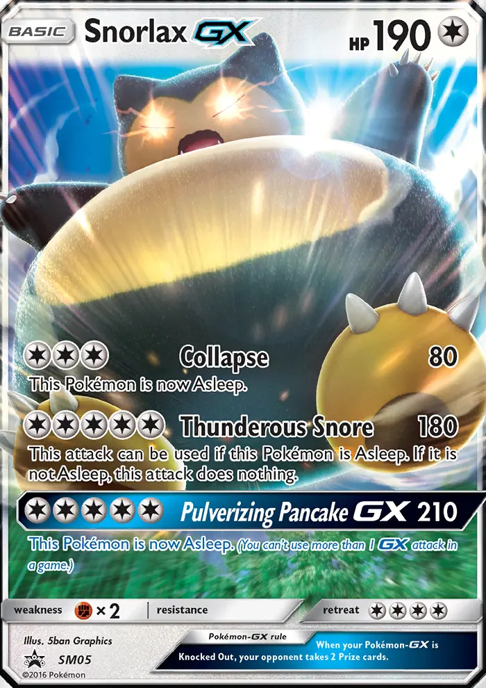 Image of the card Snorlax GX