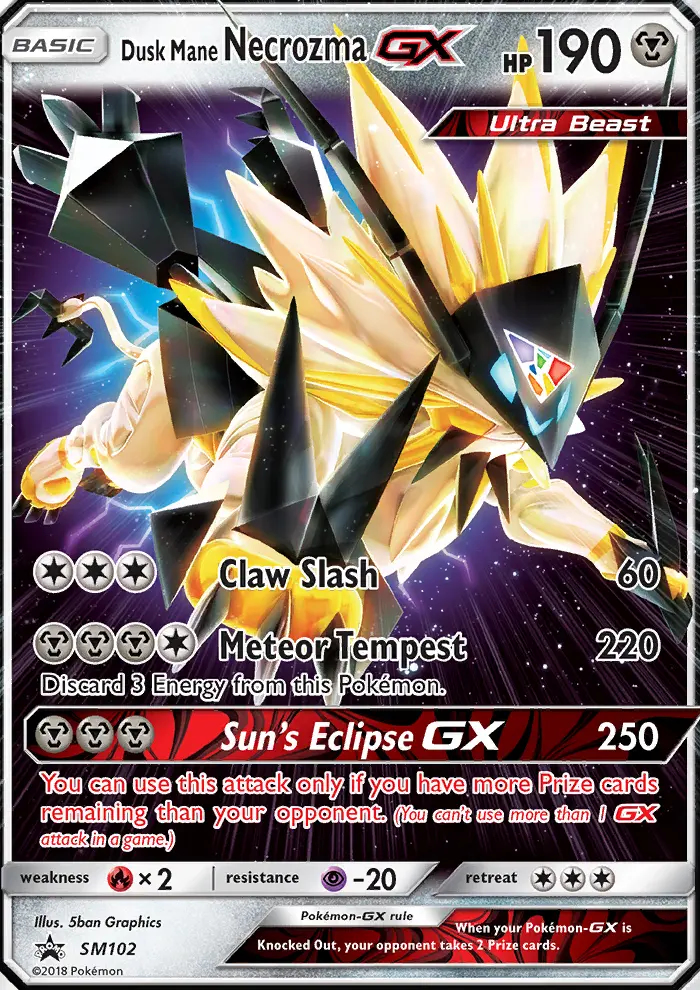 Image of the card Dusk Mane Necrozma GX
