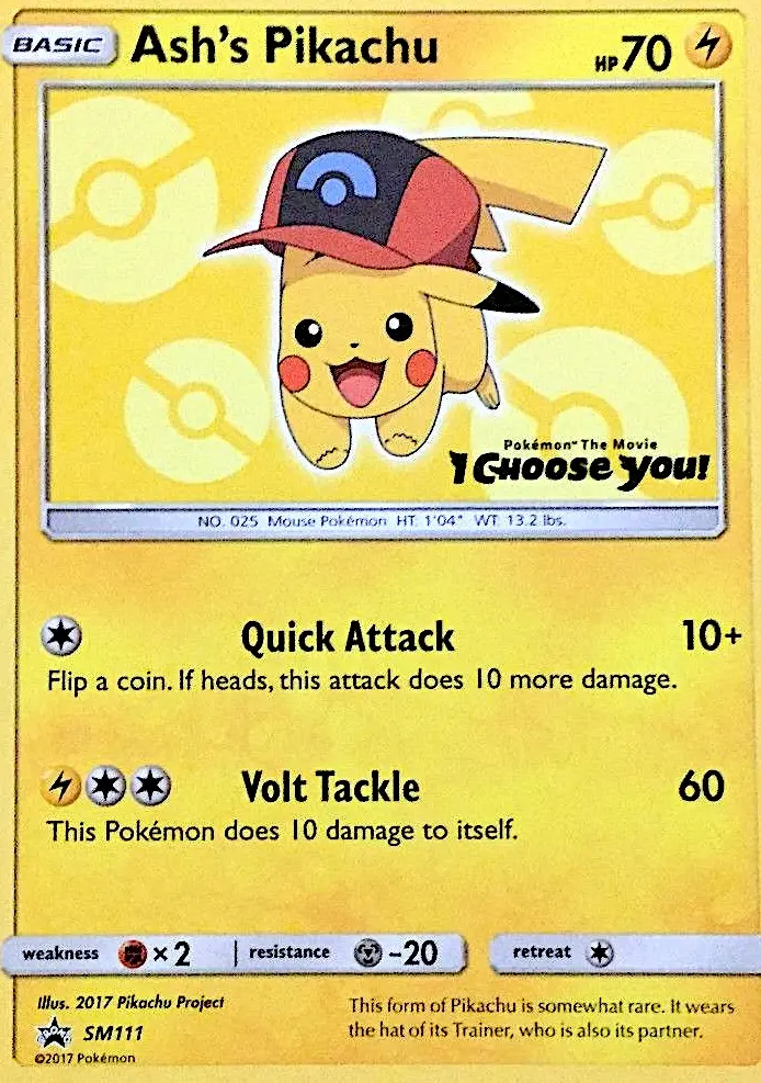 Image of the card Ash's Pikachu