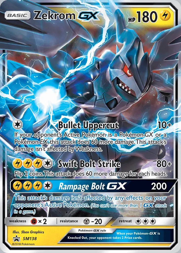 Image of the card Zekrom GX