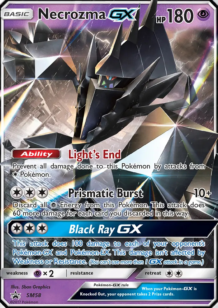 Image of the card Necrozma GX