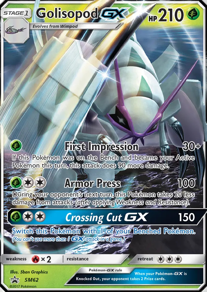Image of the card Golisopod GX