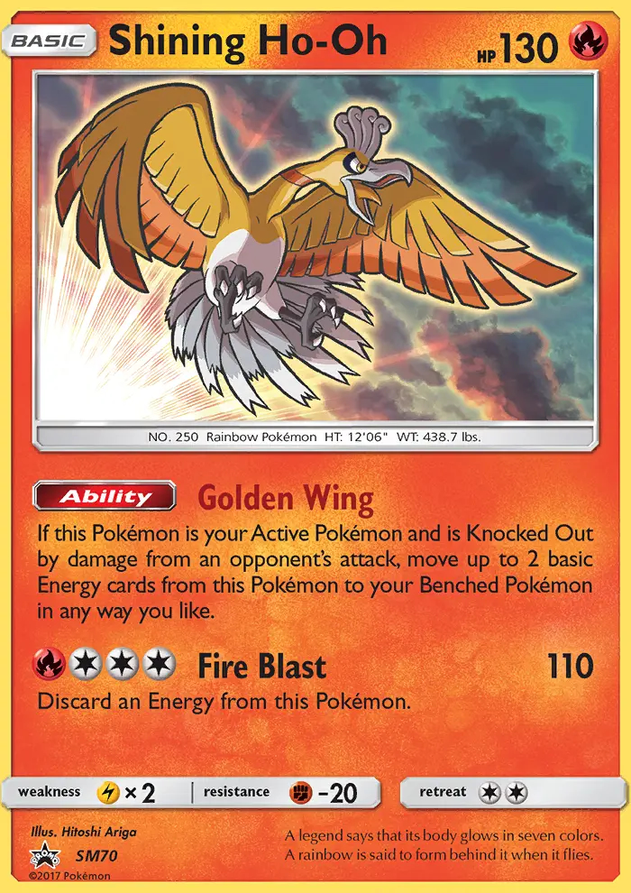 Image of the card Shining Ho-Oh