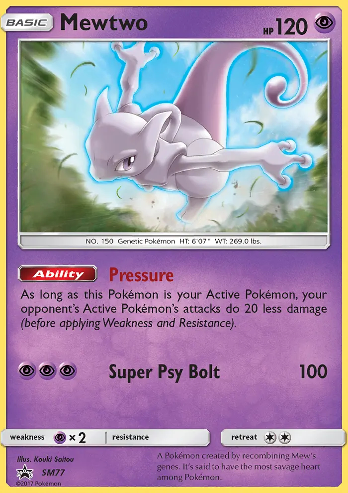 Image of the card Mewtwo