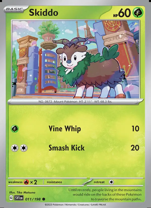 Image of the card Skiddo