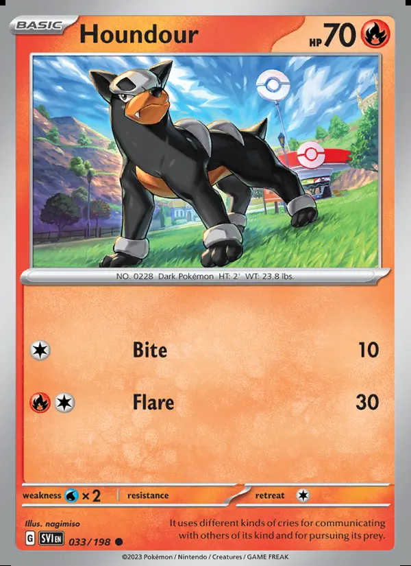 Image of the card Houndour
