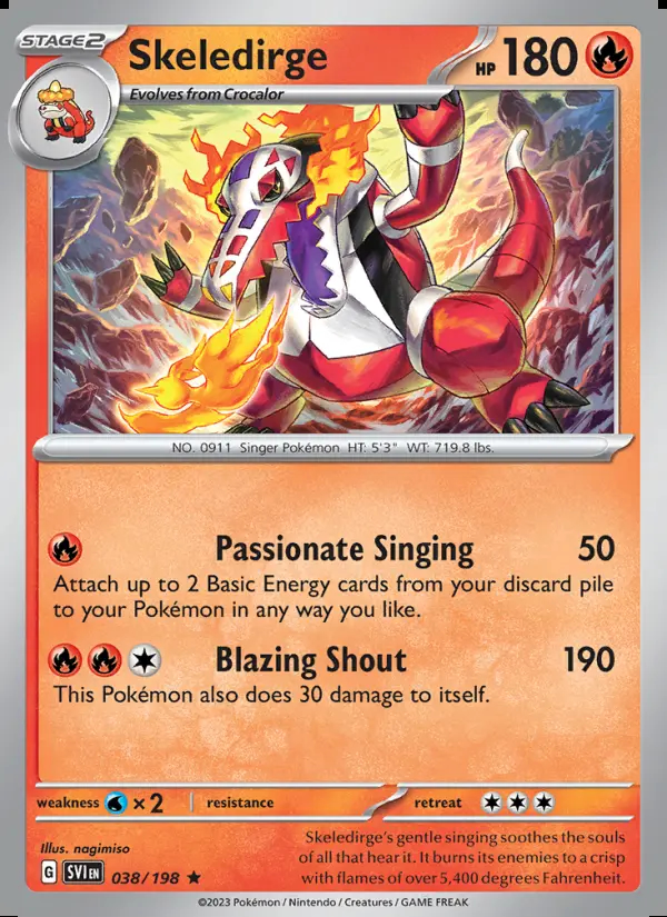 Image of the card Skeledirge