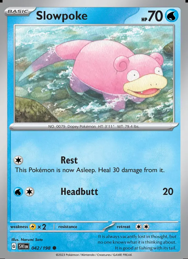 Image of the card Slowpoke