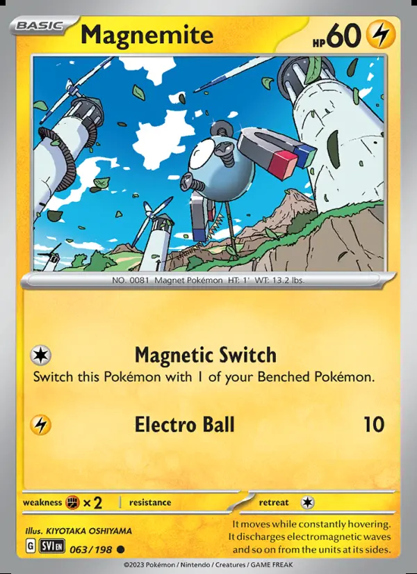 Image of the card Magnemite