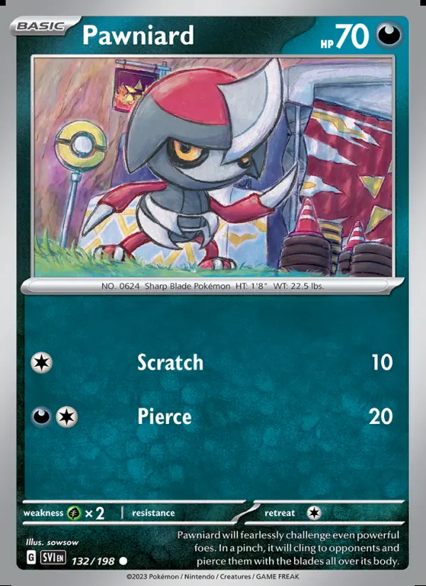 Image of the card Pawniard
