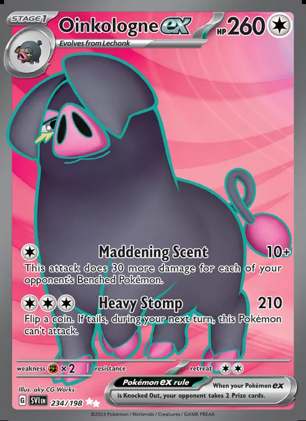Image of the card Oinkologne ex