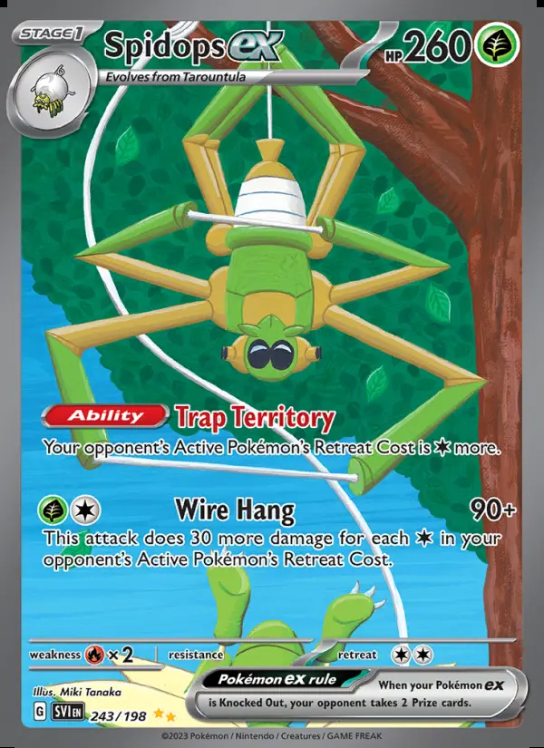 Image of the card Spidops ex