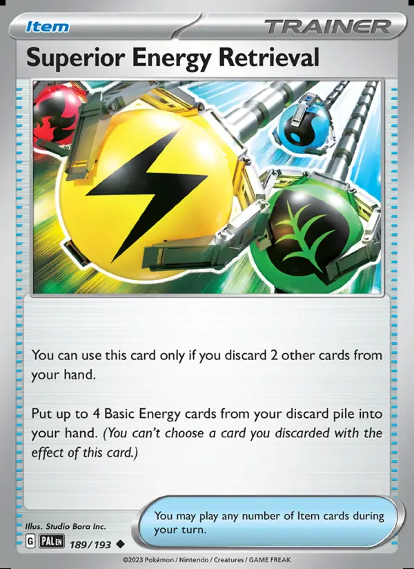 Image of the card Superior Energy Retrieval