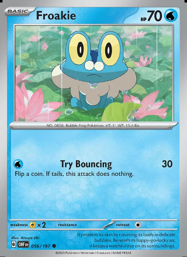 Image of the card Froakie