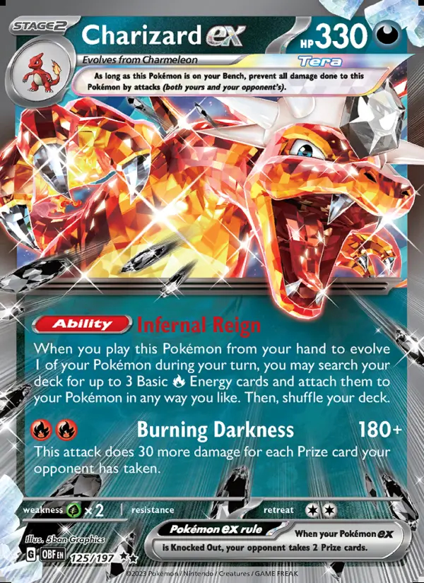 Image of the card Charizard ex