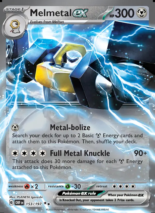 Image of the card Melmetal ex