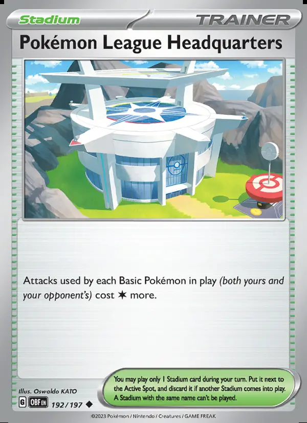 Image of the card Pokémon League Headquarters