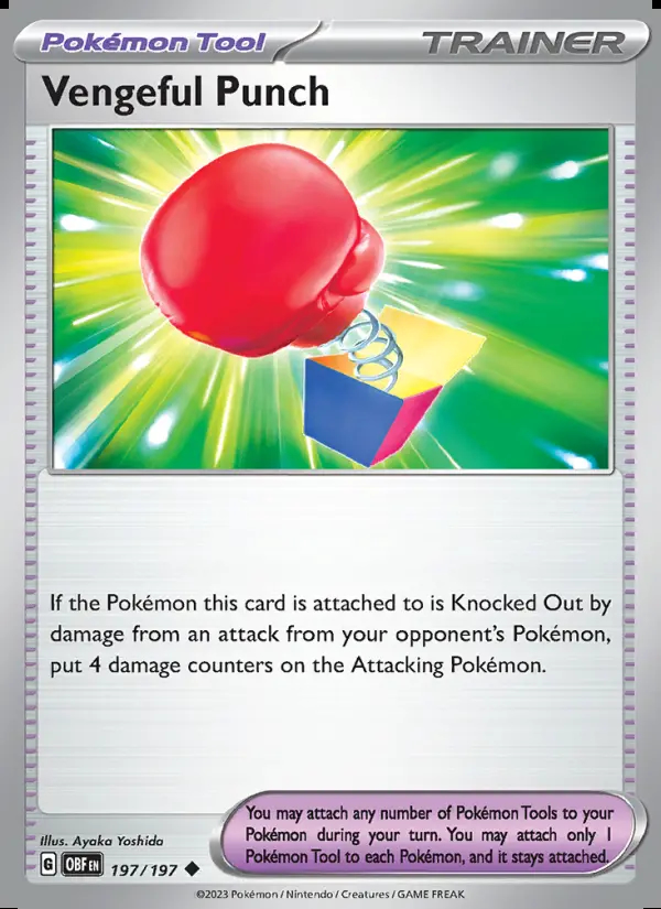 Image of the card Vengeful Punch
