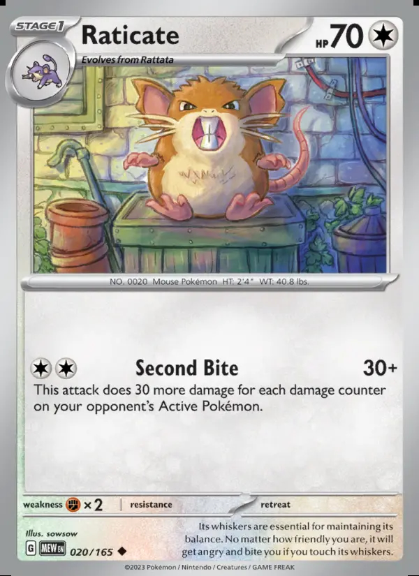 Image of the card Raticate