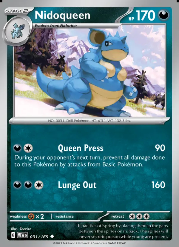 Image of the card Nidoqueen