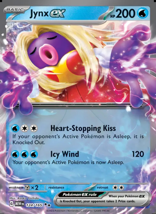 Image of the card Jynx ex