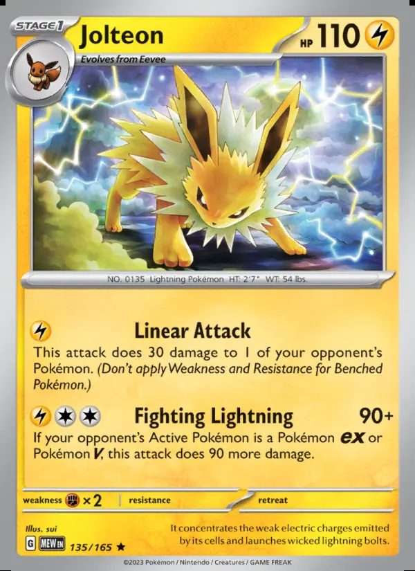 Image of the card Jolteon