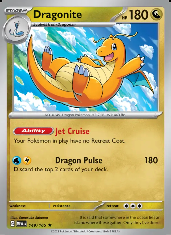 Image of the card Dragonite