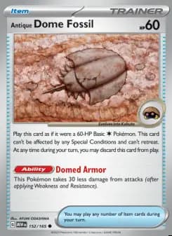 Image of the card Antique Dome Fossil